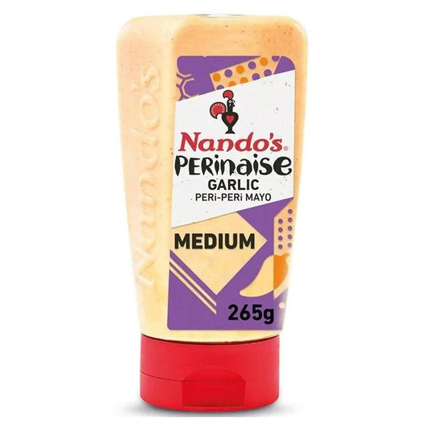 Nando's Perinaise Garlic Mayonnaise - Medium Chilli Heat | 265g Jar