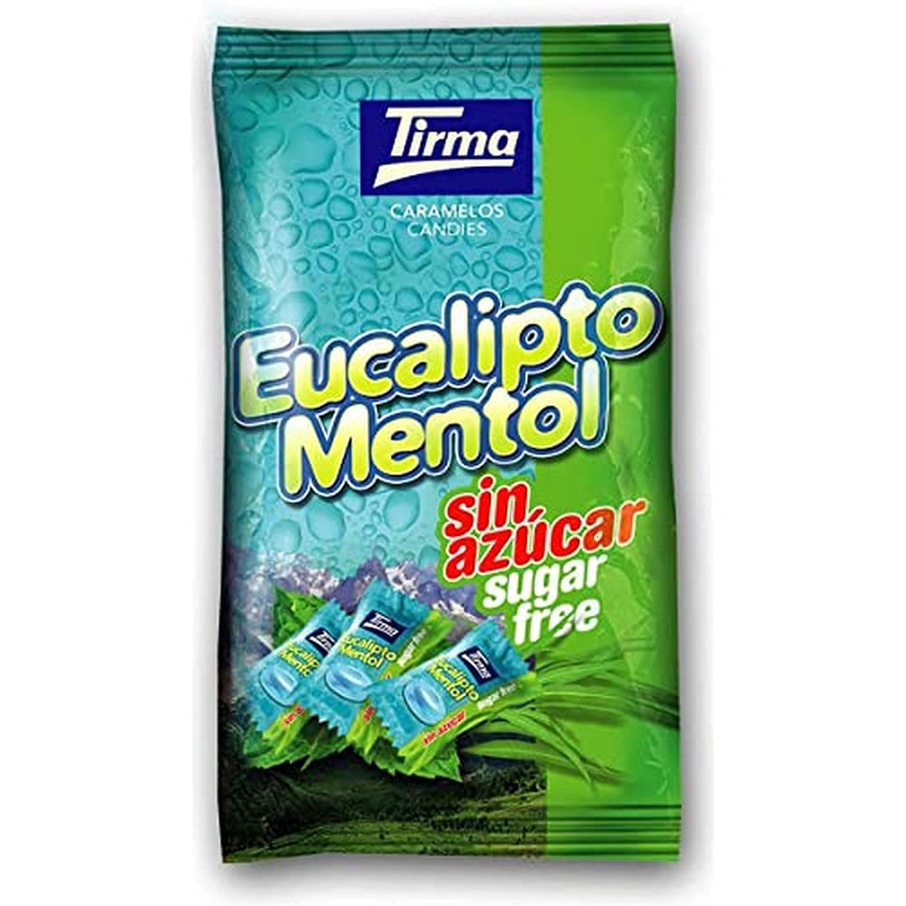 Tirma Sugar Free Eucalyptus and Menthol Candy 150g - Hard Boiled Sweets 1