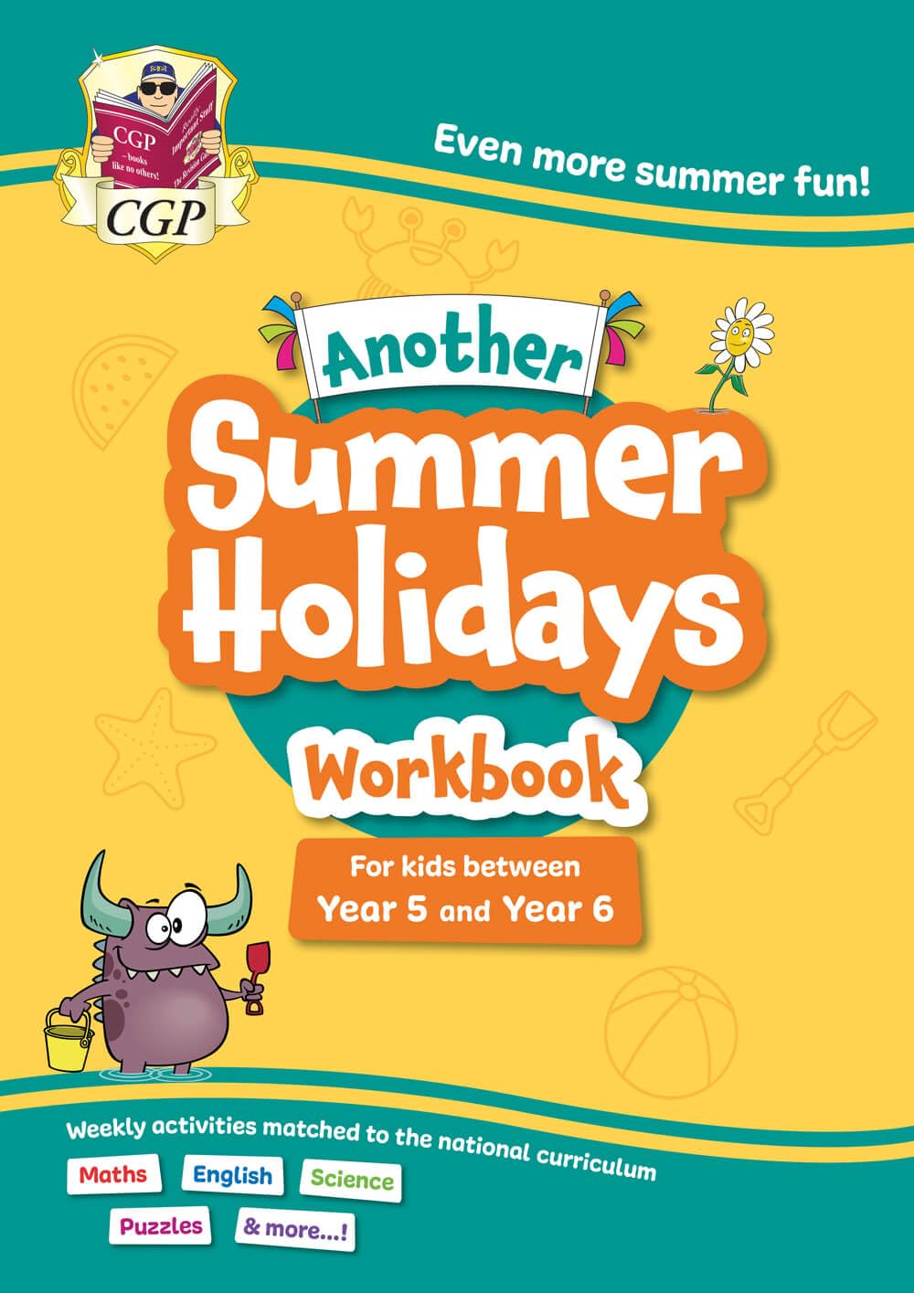 CGP Summer Holidays Activity Workbook - Year 5 to Year 6 Transition Study Aid | Paperback 1