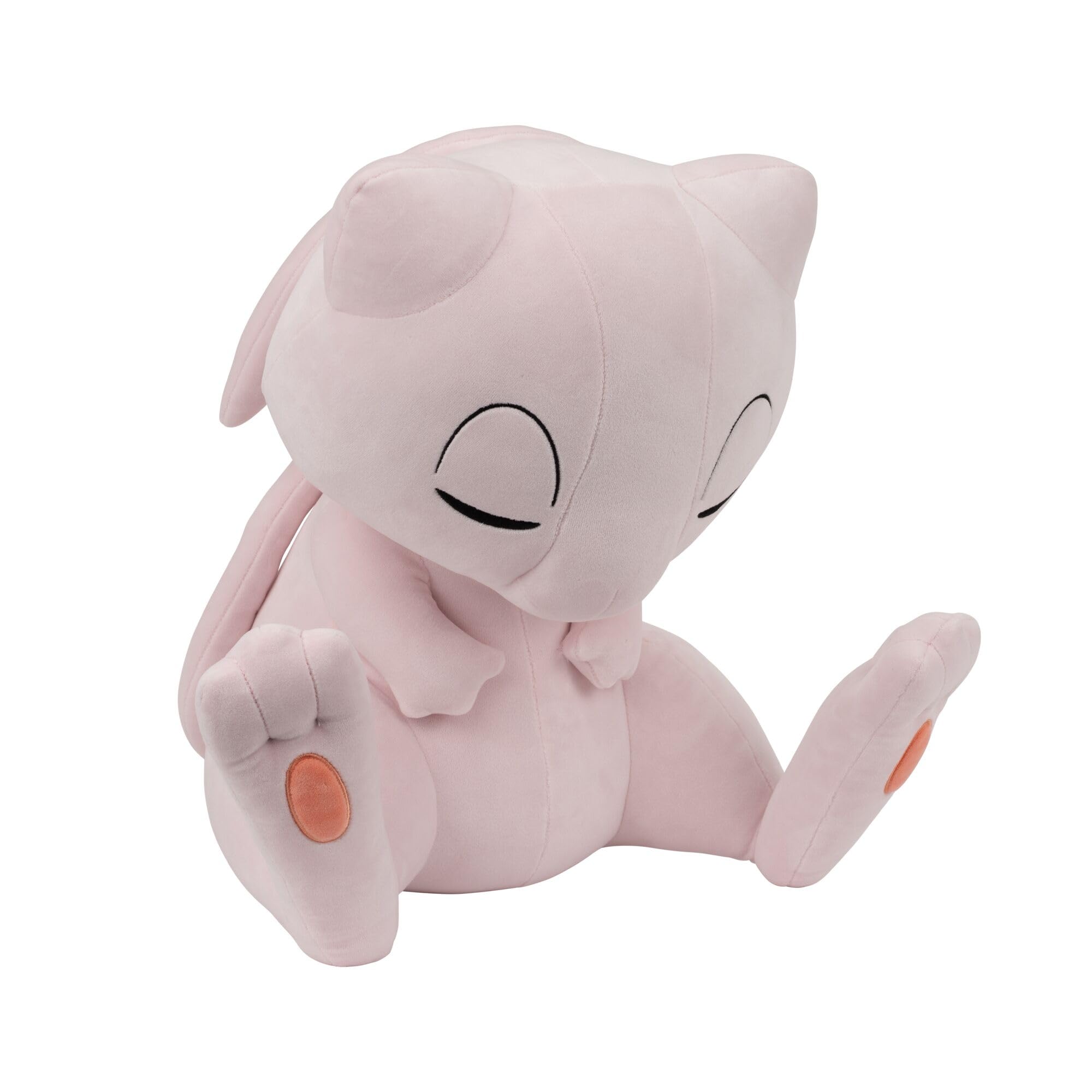 Jazwares Pokémon Mew Sleeping Plush - 18-Inch Premium Soft Doll | Ages 2+