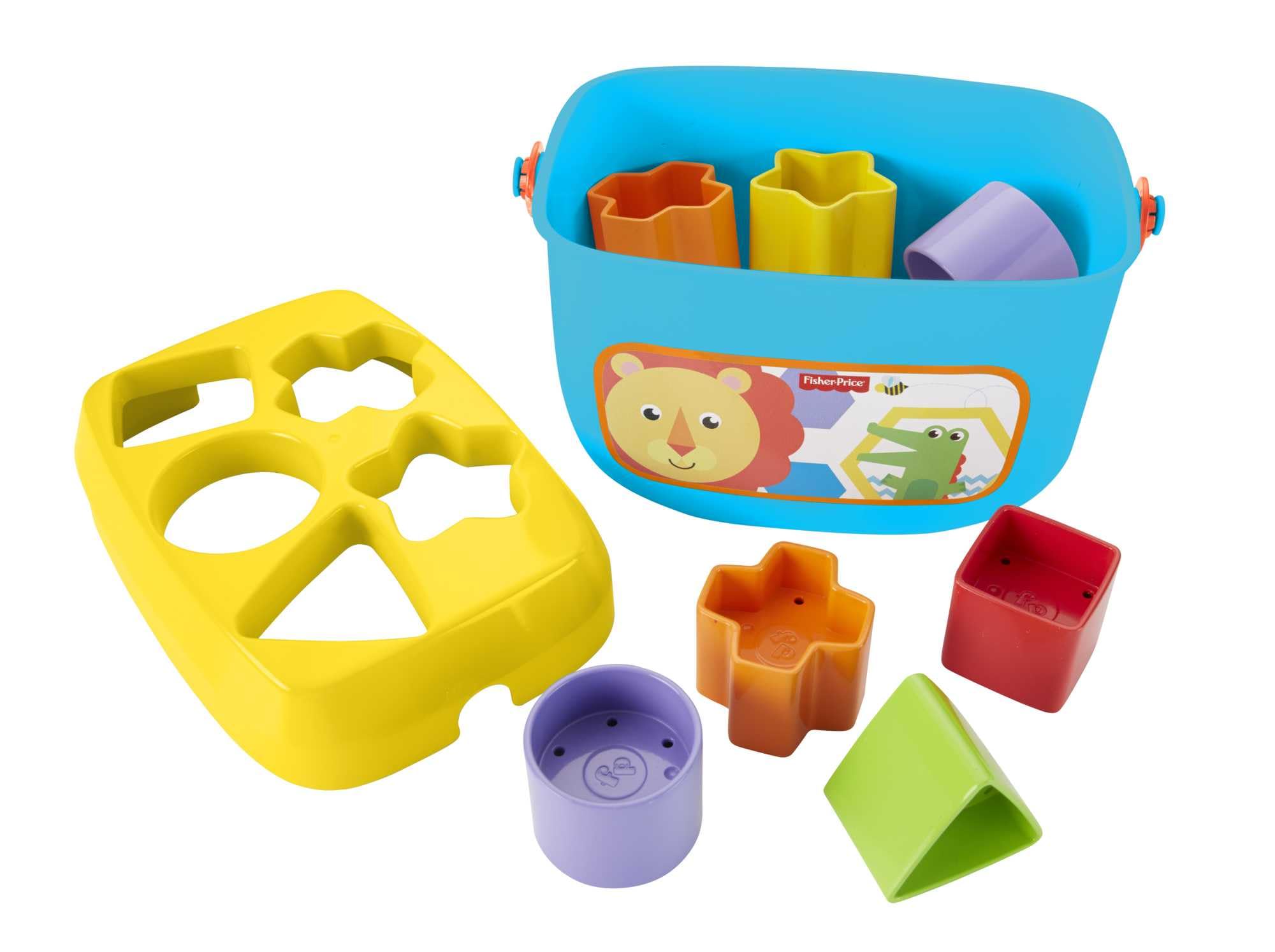 Fisher-Price Baby’s First Blocks Set of 10 Shapes for Sorting Play | Ages 6+ Months 4
