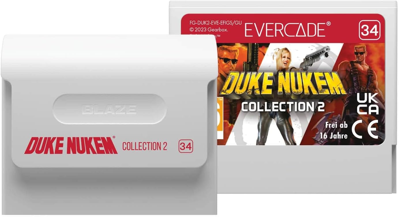 Duke Nukem Collection 2 - Evercade Cartridge
