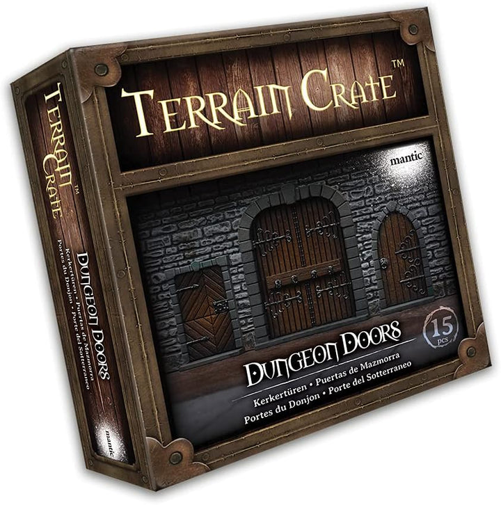 Mantic Games TerrainCrate Dungeon Doors Terrain Set (MGTC136)