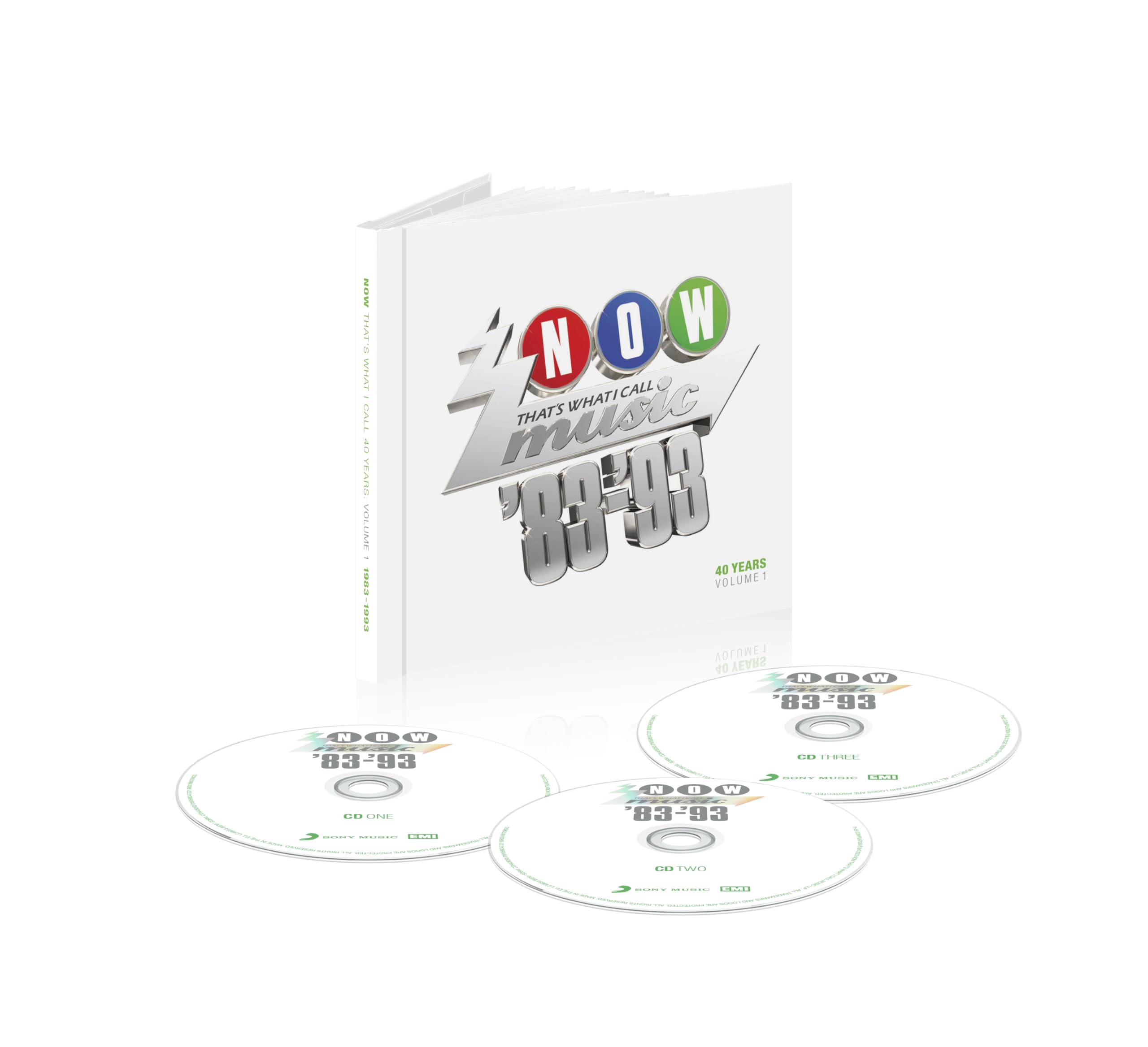 Various Artists - NOW That's What I Call 40 Years: Volume 1 - 1983-1993 [3CD Special Edition]