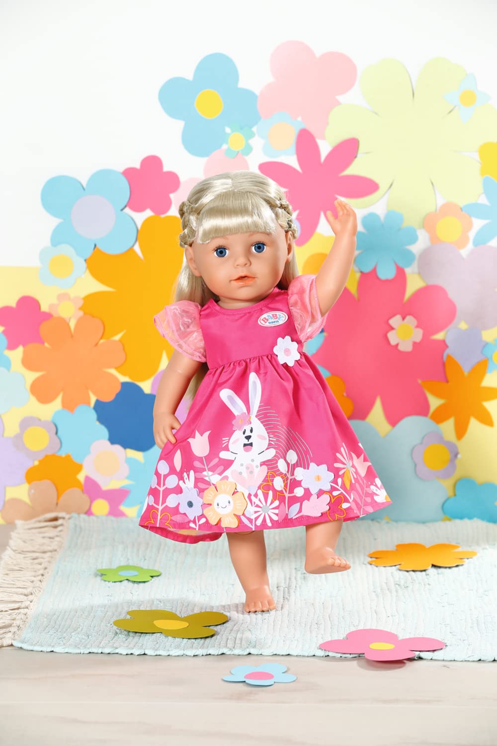 BABY born Dress Flowers - Fits Dolls Up to 43cm - Includes Flower Accessory 10
