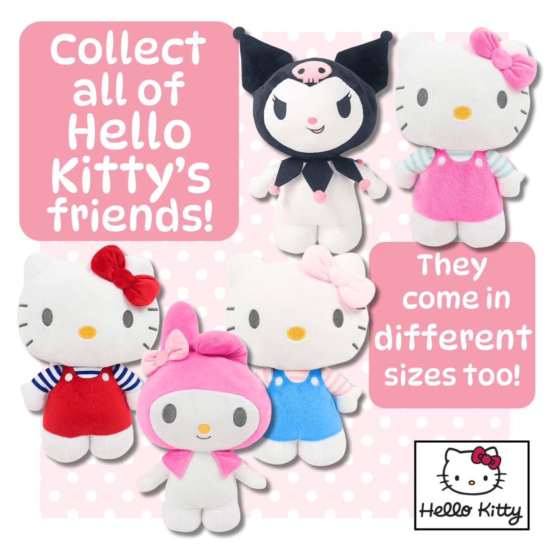 Hello Kitty Plush - 15cm Sitting Sanrio Collectible, White Cotton Stuffed Animal 11