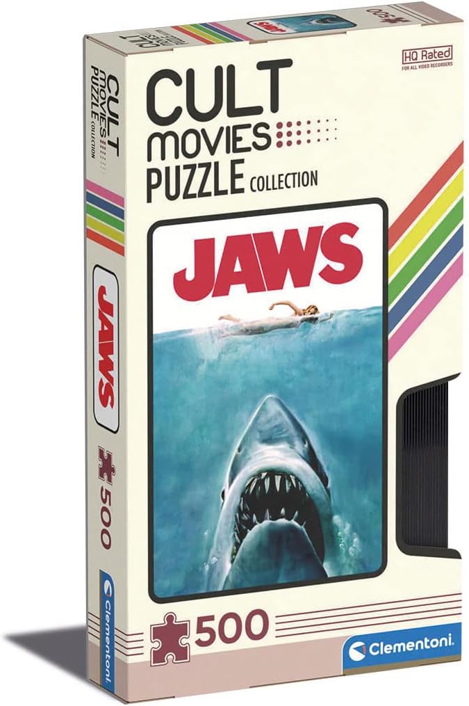 Clementoni Cult Movies Jaws - Jigsaw Puzzle 500 Pieces (35111)