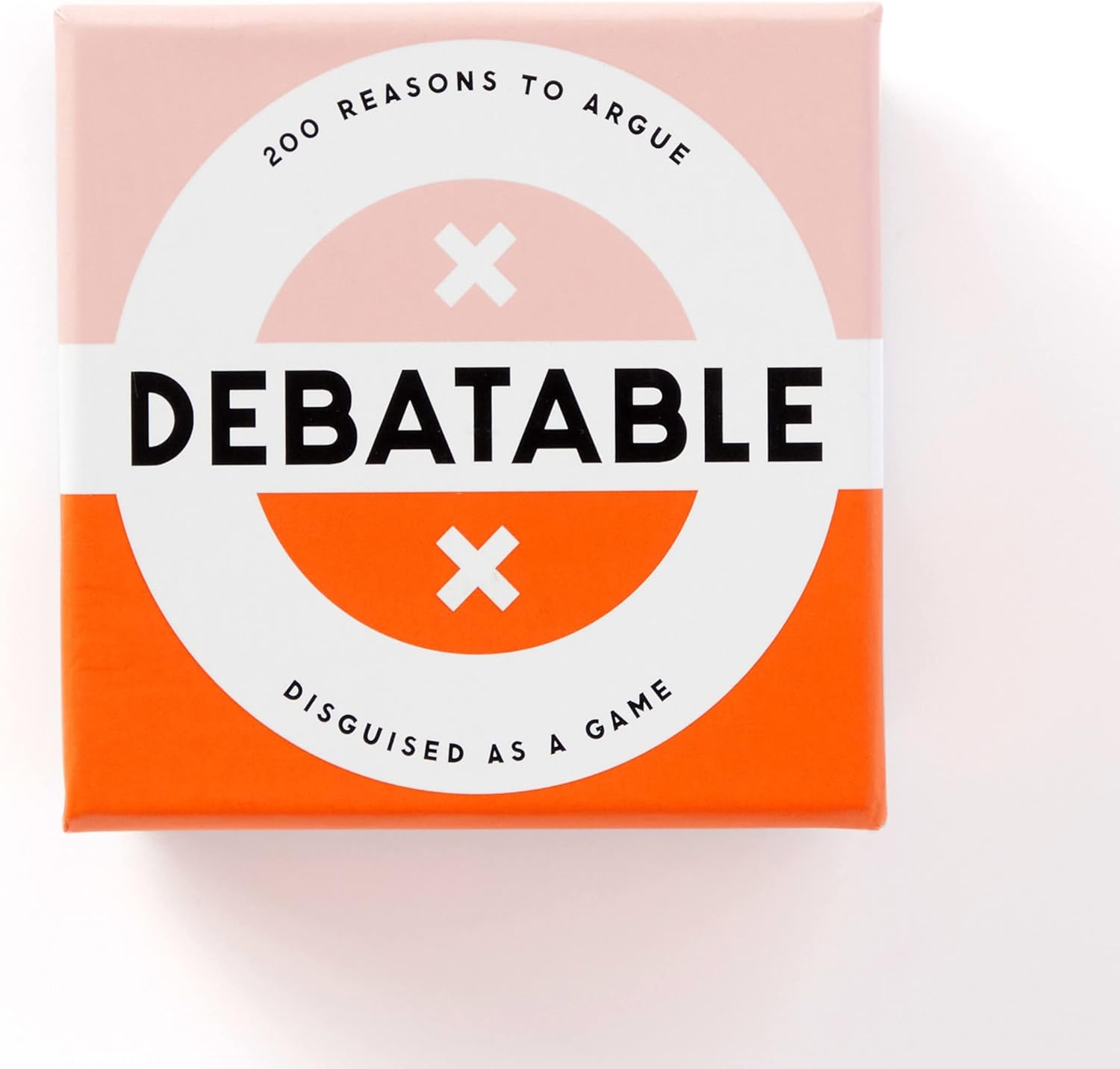 Debatable Social Game Set by Brass Monkey - 200 Argument Cards for Fun Discussions 1