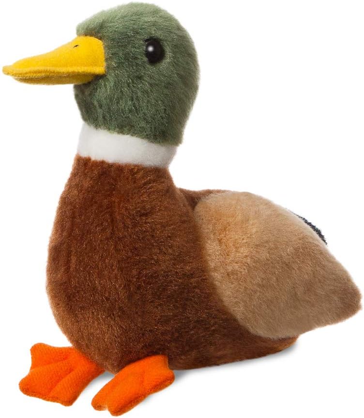 Aurora Mini Flopsies Mallard Duck - Soft Plush Collectible Toy for All Ages 1