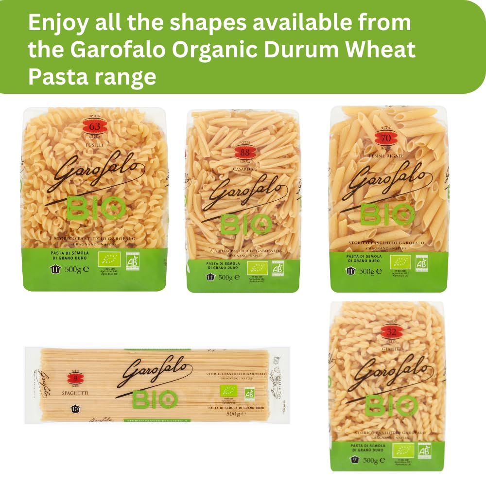 Garofalo Organic Gemelli Italian Dried Pasta, 500g 3