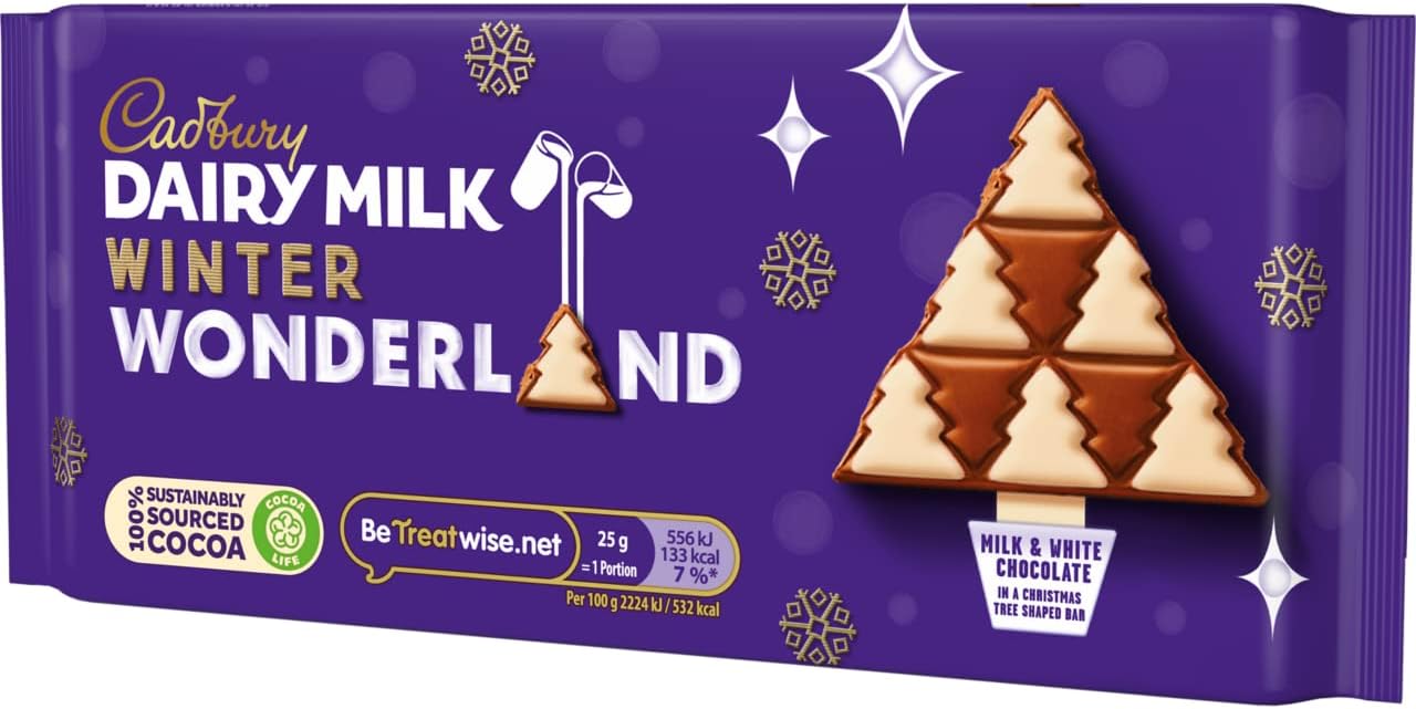 Cadbury Dairy Milk Winter Wonderland Chocolate Bar - 100g 1