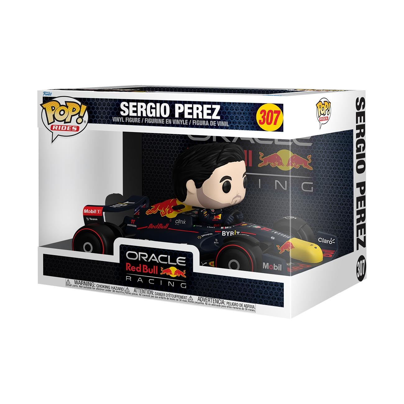 Funko Pop! Ride Super Deluxe: Formula 1 - Sergio Perez Red Bull F1 Vinyl Figure (72618) 9