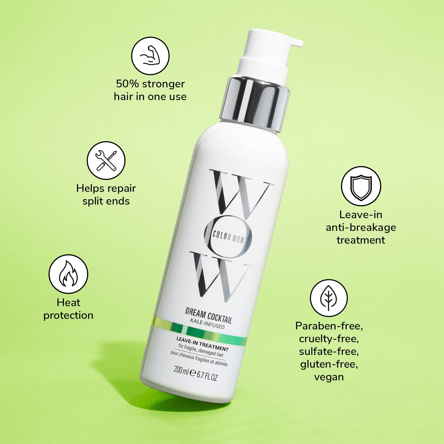 COLOR WOW Dream Cocktail Kale Infused Hair Tonic (200g)