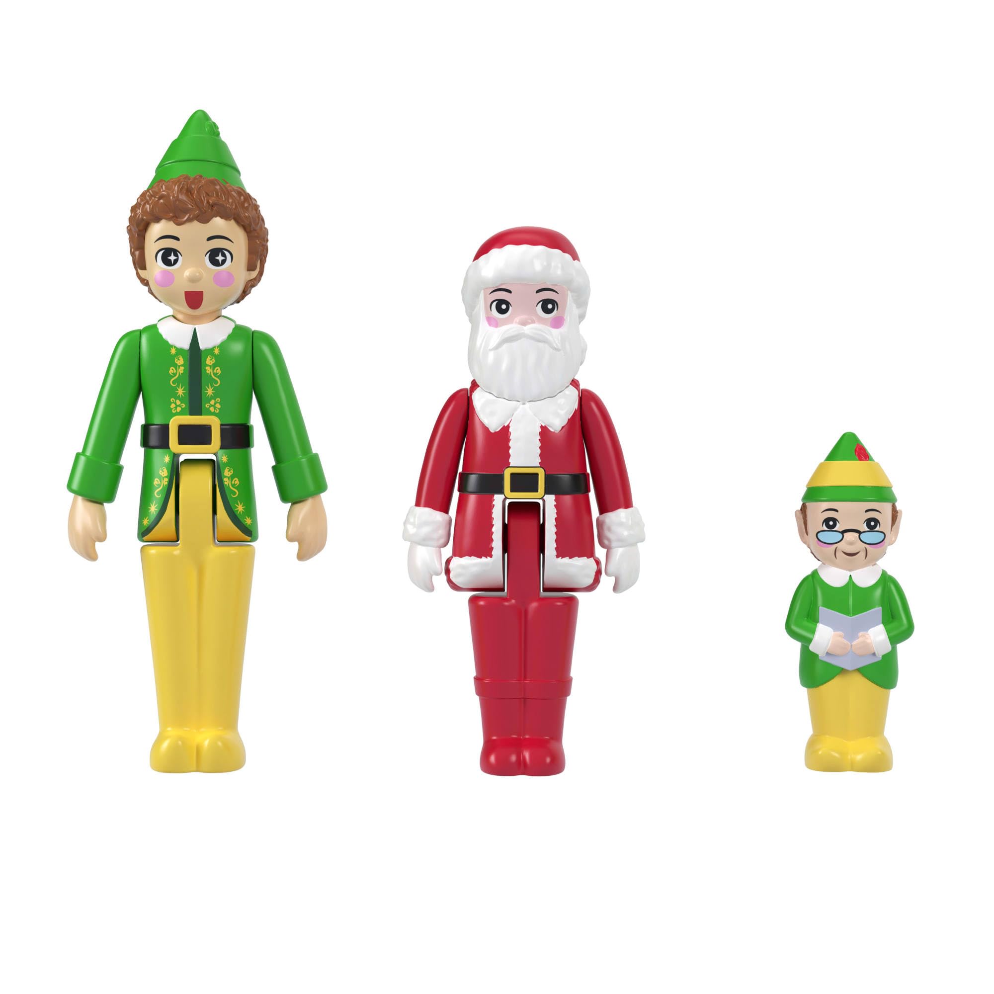 Polly Pocket x Elf Collaboration Compact Playset with Micro Buddy & Santa Dolls 5