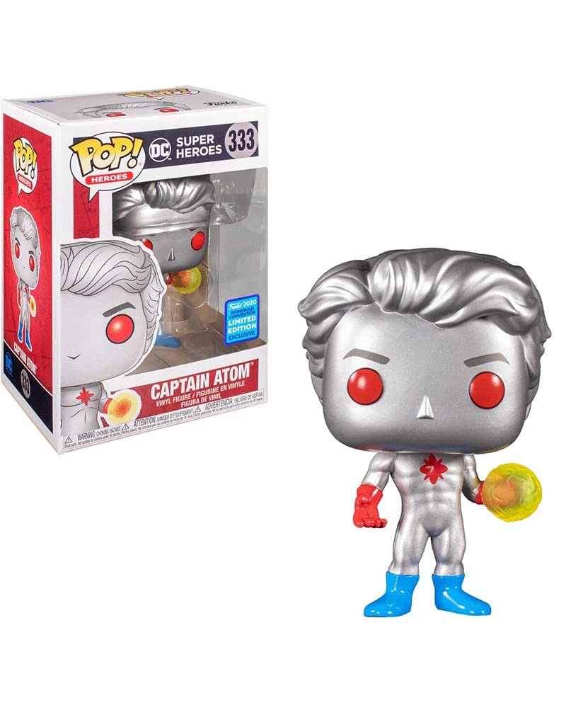 DC Super Heroes Captain Atom Exclu Funko 46307 Pop! Vinyl #333