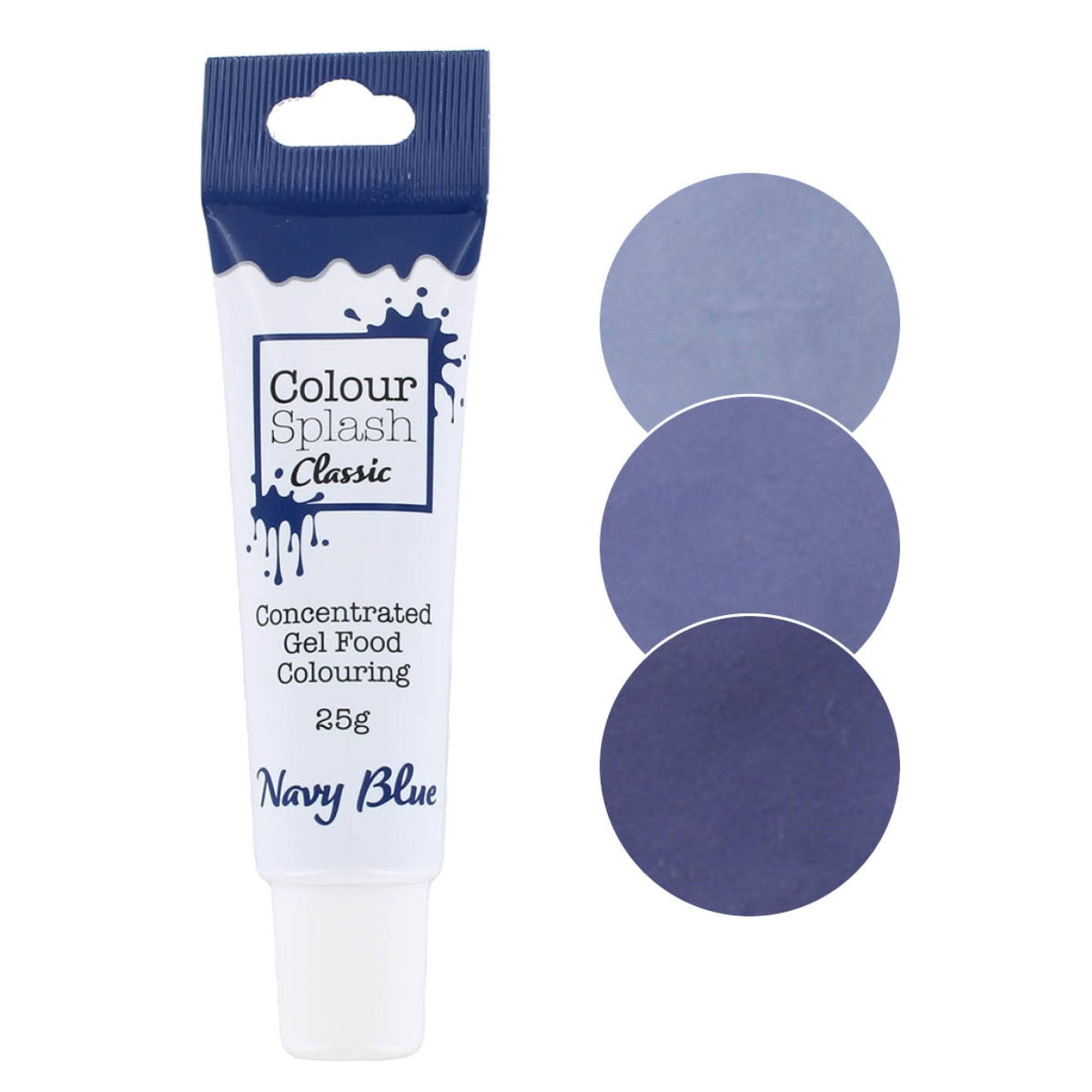 Colour Splash Food Colouring Gel - Highly Concentrated | Navy Blue | 25g 1