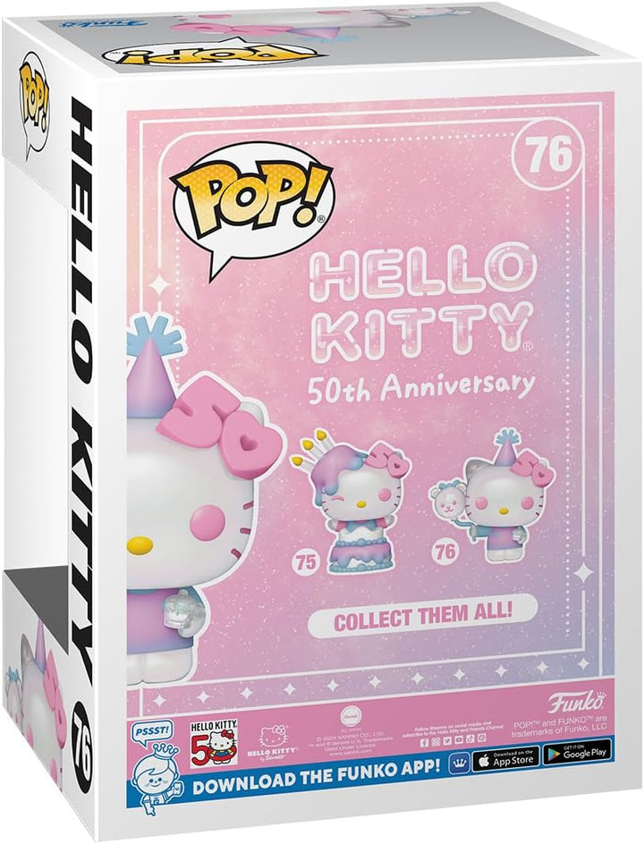 Funko POP! Sanrio: Hello Kitty 50th - Hello Kitty With Balloons - Collectable Vi