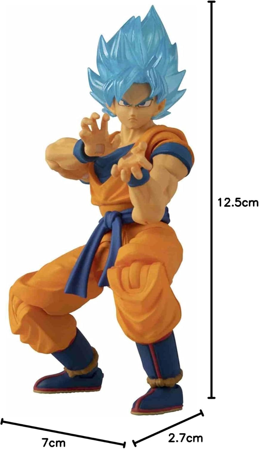 Dragon Ball Z Dragon Ball Evolve Super Saiyan God Super Saiyan Goku Action Figure | 12.5cm | Bandai 3