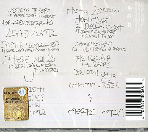 Kendrick Lamar - To Pimp A Butterfly [Audio CD] 3