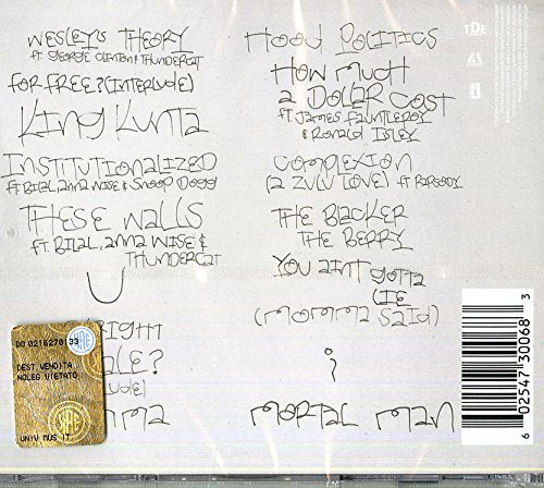 Kendrick Lamar - To Pimp A Butterfly [Audio CD] 6