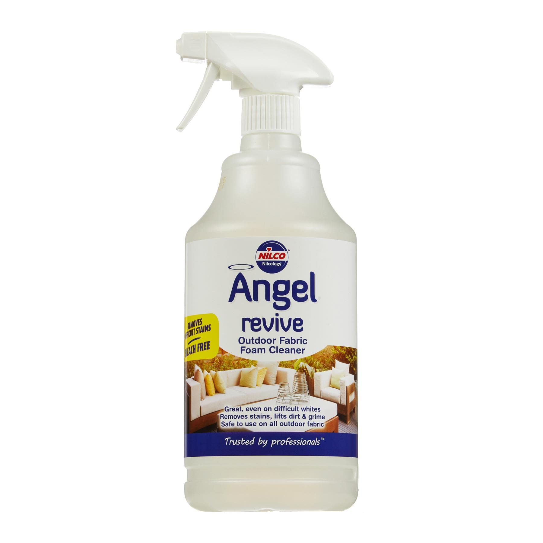 Nilco Angel Revive Outdoor Fabric Foam Cleaner - Antibacterial | Concentrated Gel | 1 Litre 1