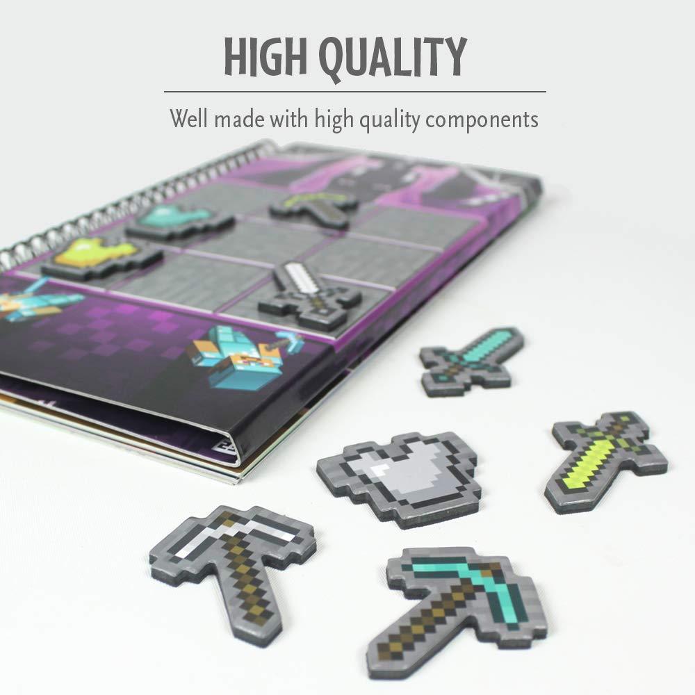 ThinkFun Minecraft Magnetic Travel Puzzle Challenge Logic Brain Game for Ages 8+ 3