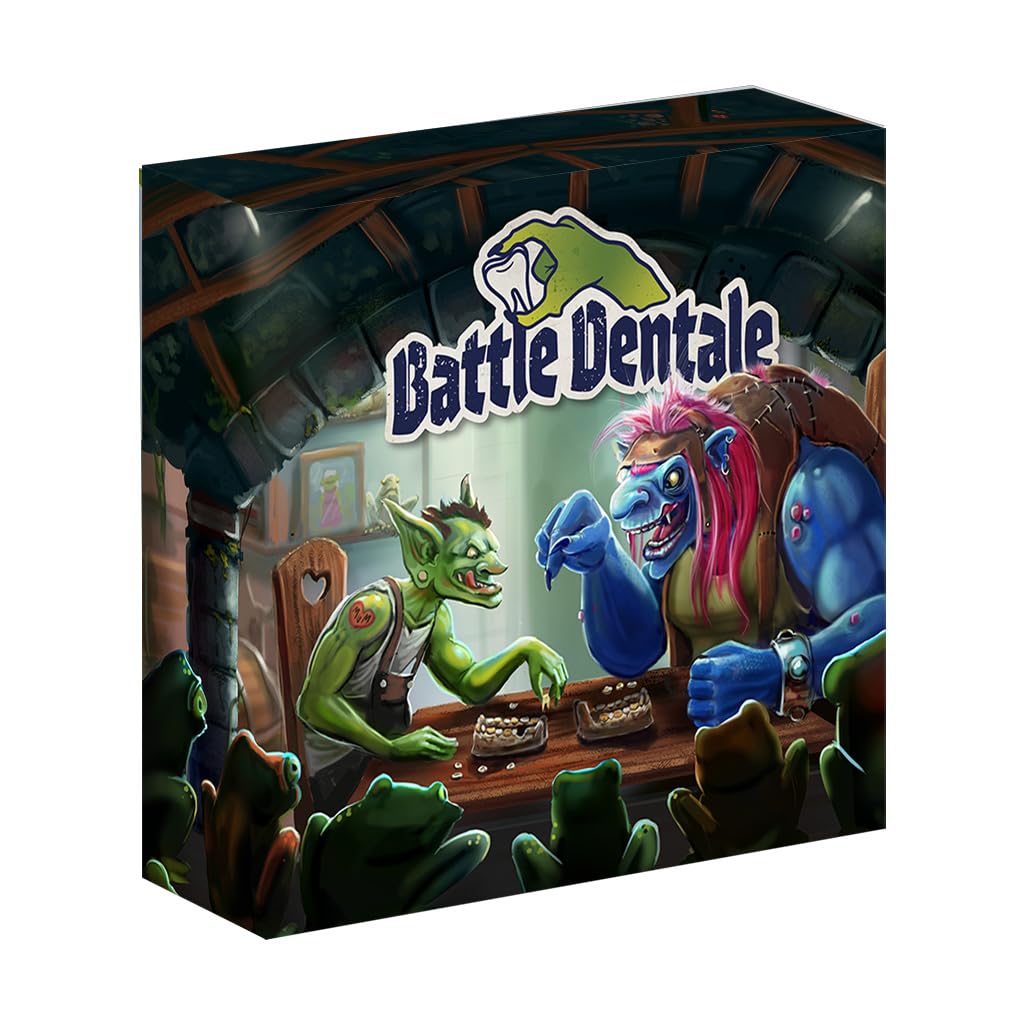 Bright Eye Games Battle Dentale Board Game in English for Age 8+ | Strategi