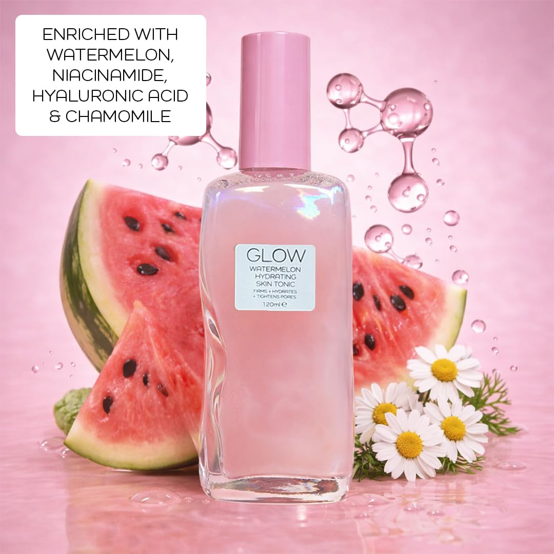 Healthpoint Glow Hydrating Skin Tonic - Watermelon, Niacinamide, Hyaluronic Acid | For Women 2