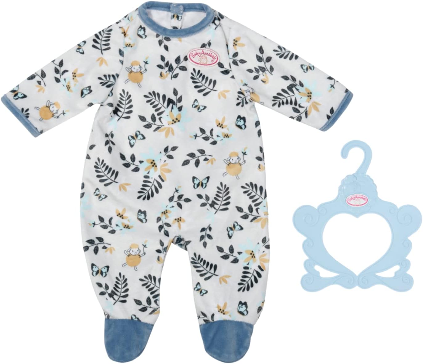 Baby Annabell 706824 Romper Blue - Supersoft Outfit for 43cm Dolls 1