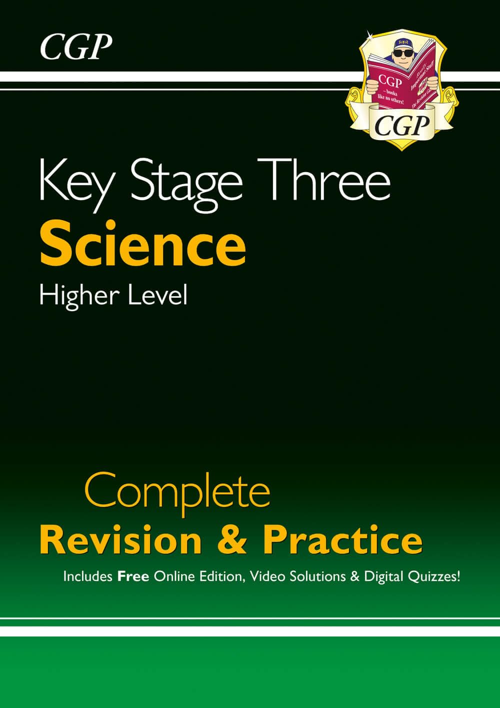 CGP KS3 Science Complete Study & Practice Guide - Higher Level | Paperback | 208 Pages