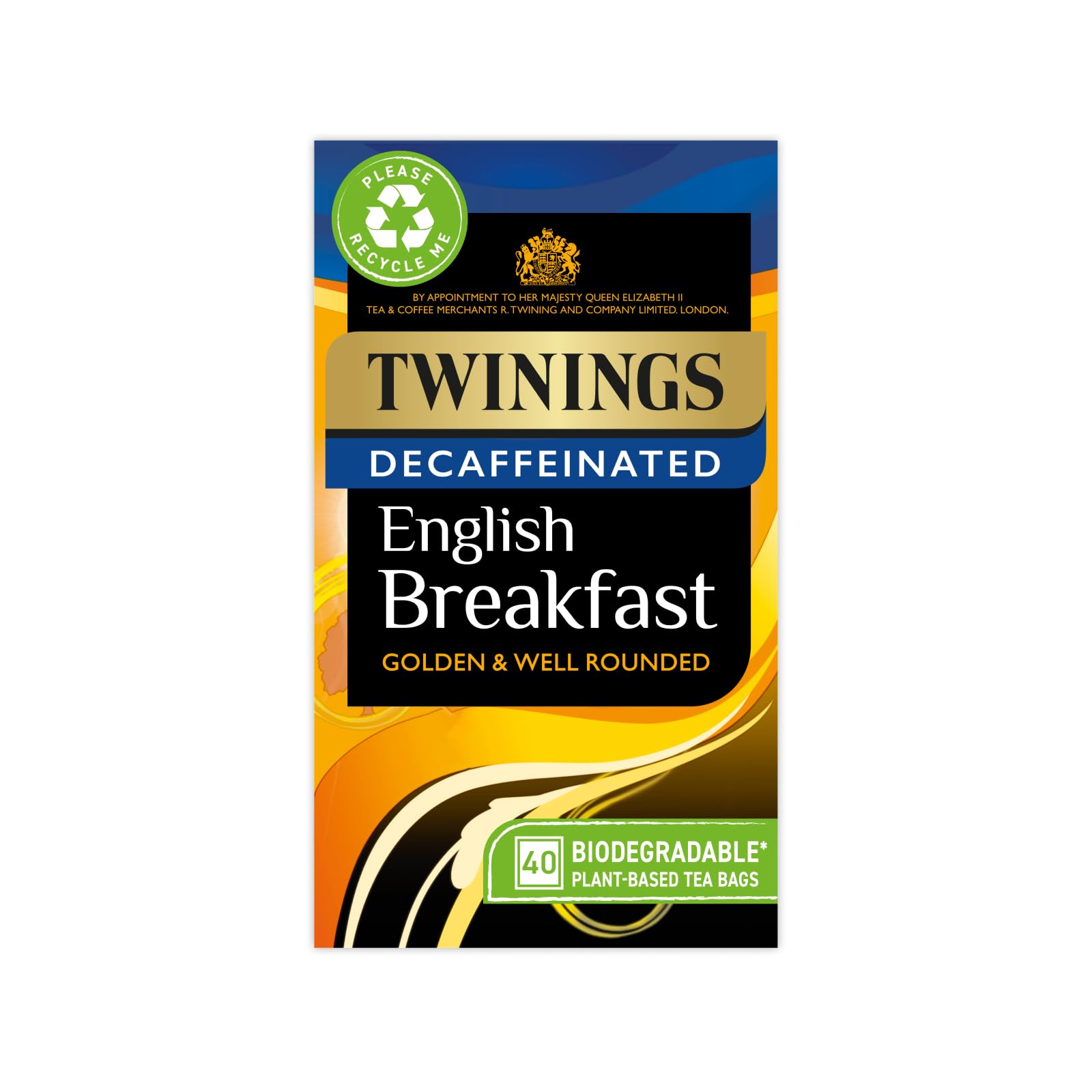Twinings Decaf English Breakfast Tea | 40 Tea Bags | Golden & Full-Bodied 7