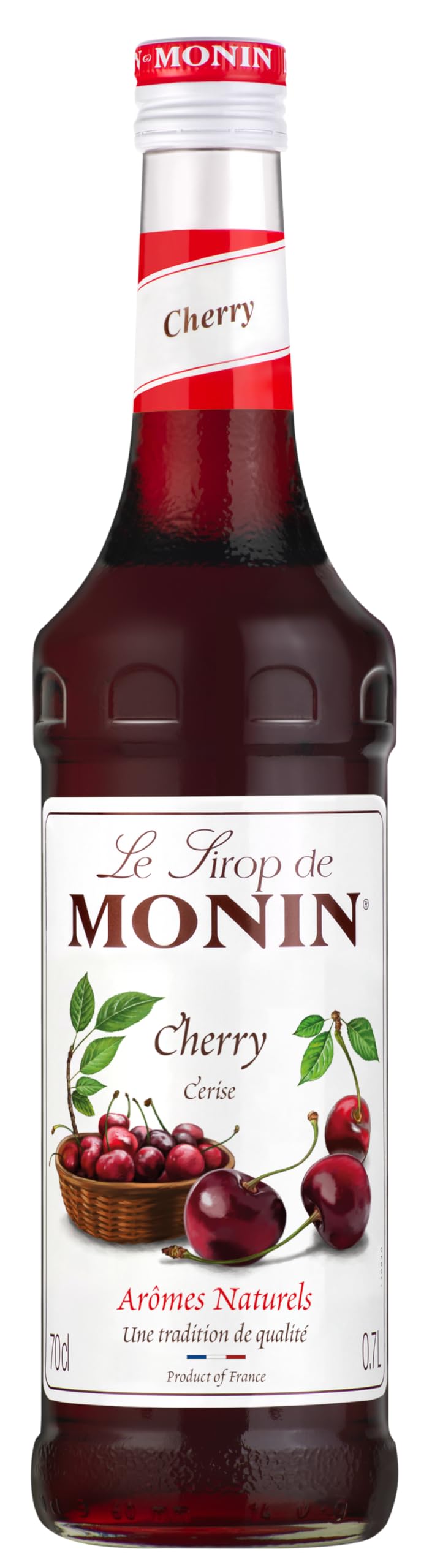 MONIN Cherry Syrup 700ml - Cocktails, Mocktails & Vegan