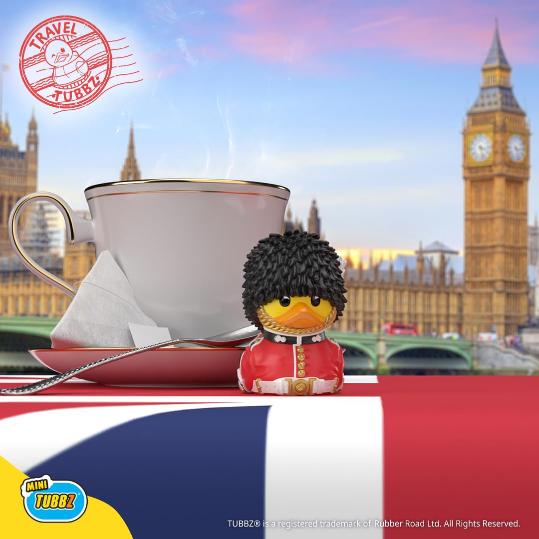TUBBZ Mini: UK Kings Guard Cosplaying Rubber Duck Vinyl Figure - 5cm Collectible 11