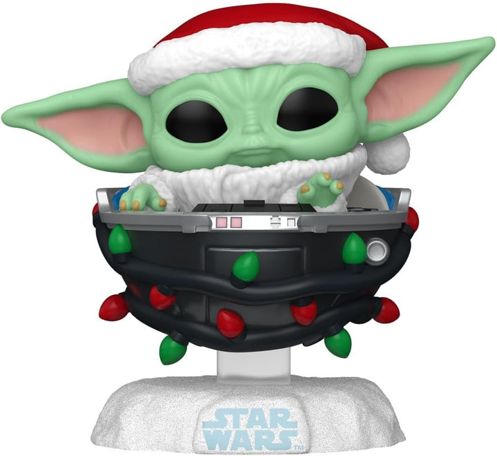 Funko Pop! Star Wars: The Mandalorian - Grogu (The Child, Baby Yoda) in Pram Vinyl Figure (80010)