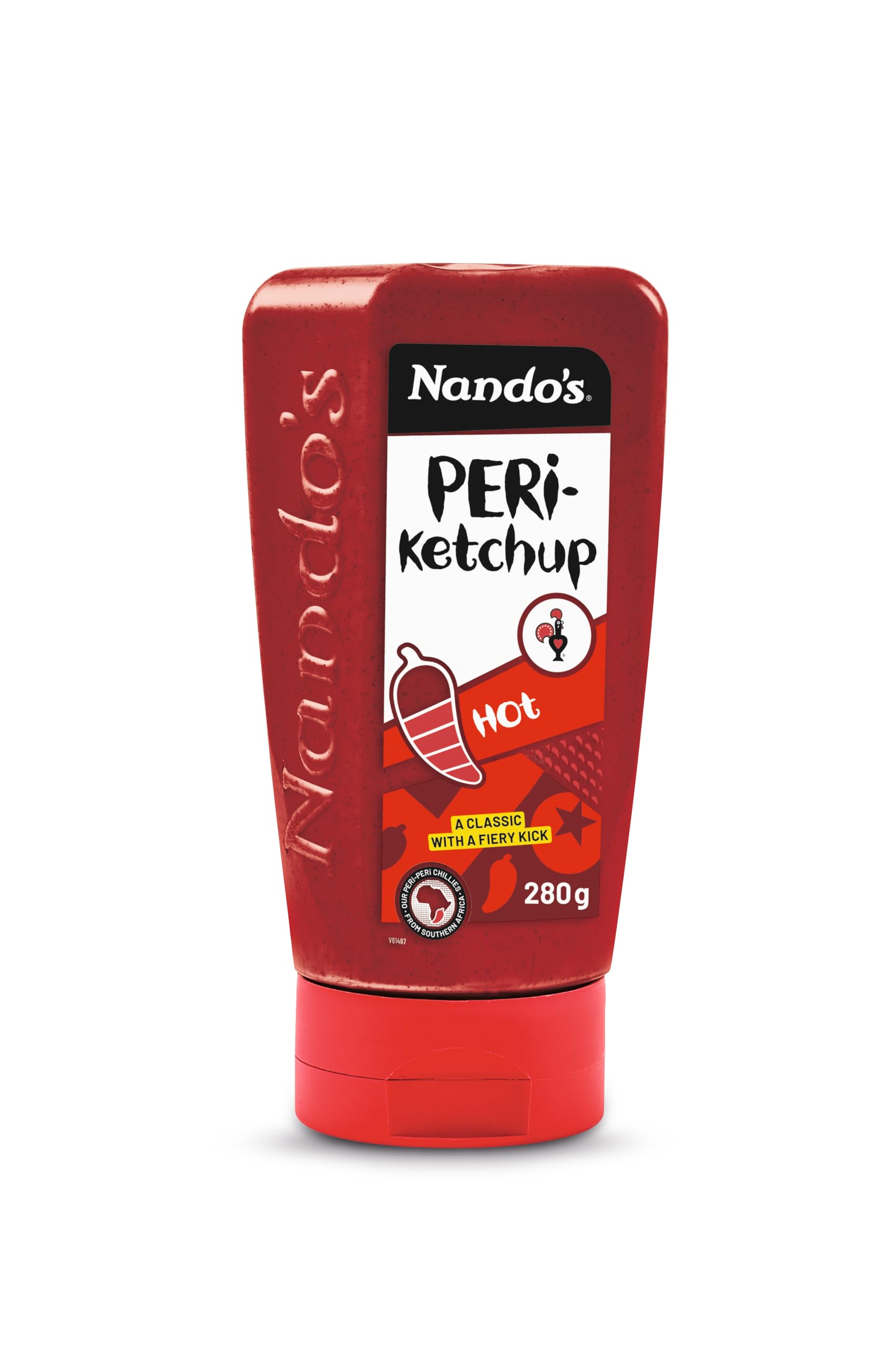 Nando's Peri Ketchup Hot - Classic Ketchup with Peri-Peri Magic | 280g 1