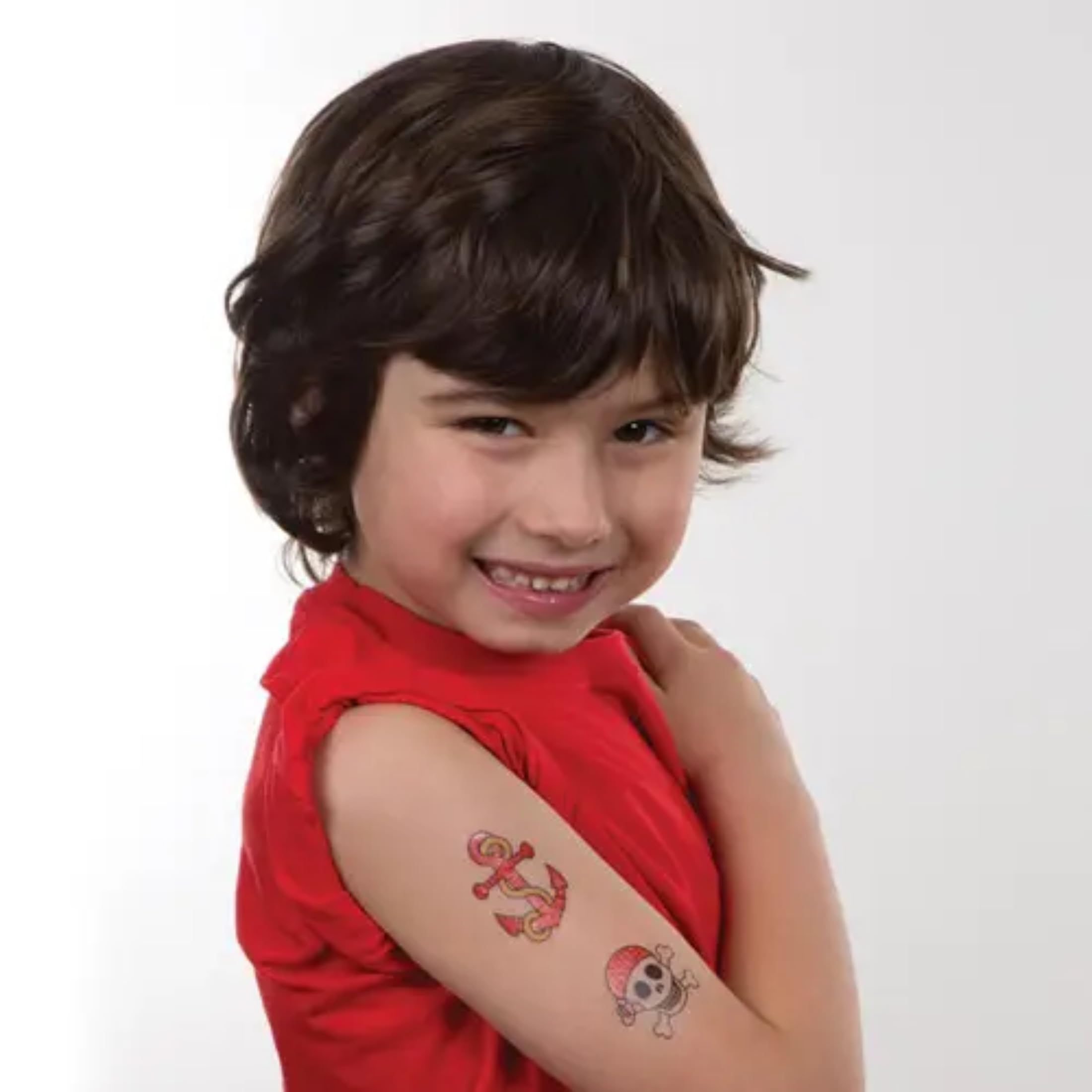 Baker Ross Pesky Pirate Temporary Tattoos - 48 Tattoos in 24 Designs for Kids | Fake Tattoos for Parties 2