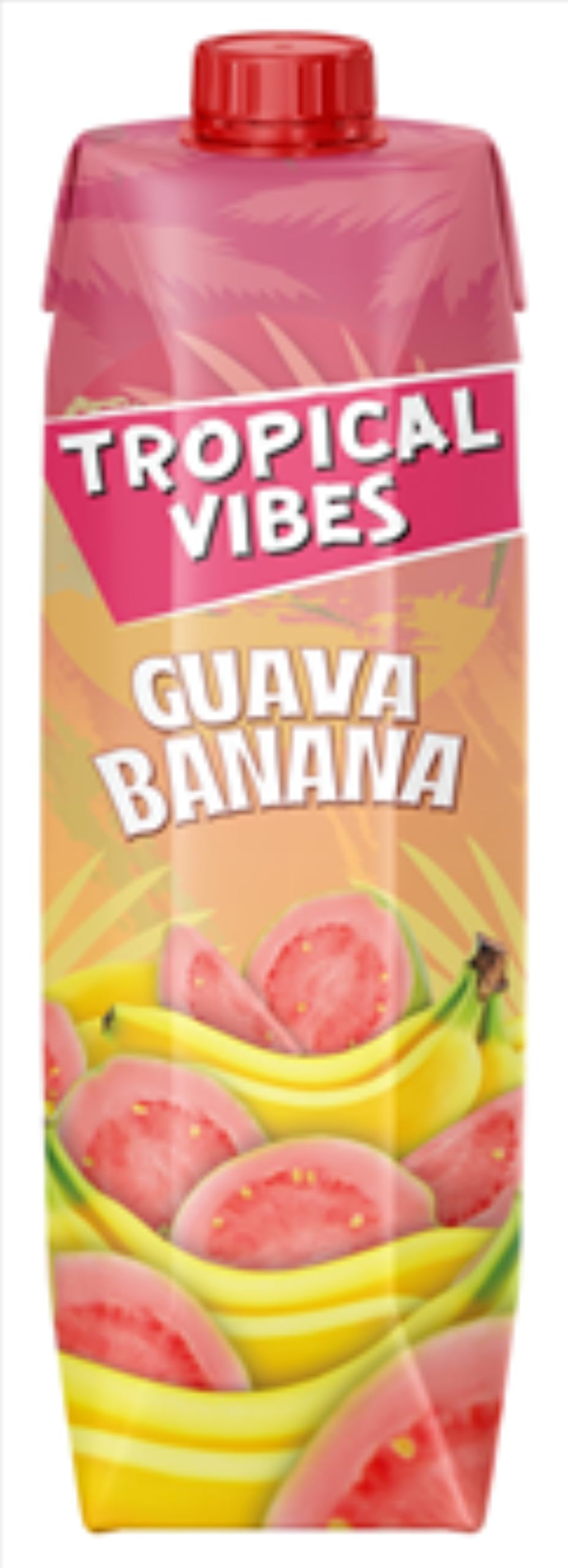 Tropical Vibes Guava Banana Fruit Juice - 1L Pack | 100% Natural Flavor
