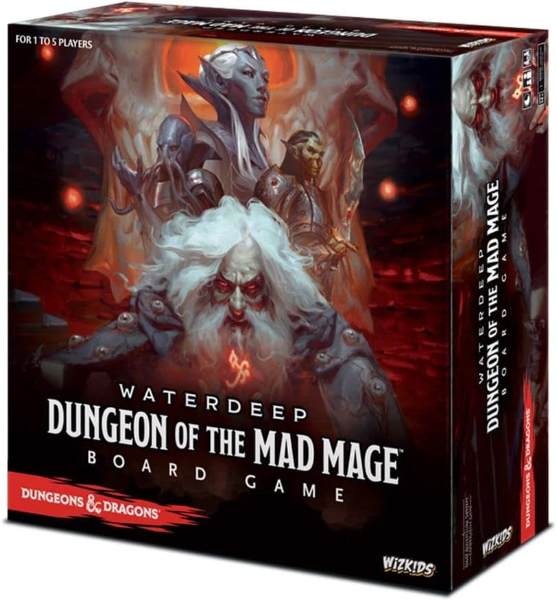 WizKids Waterdeep: Dungeon of the Mad Mage Board Game 1