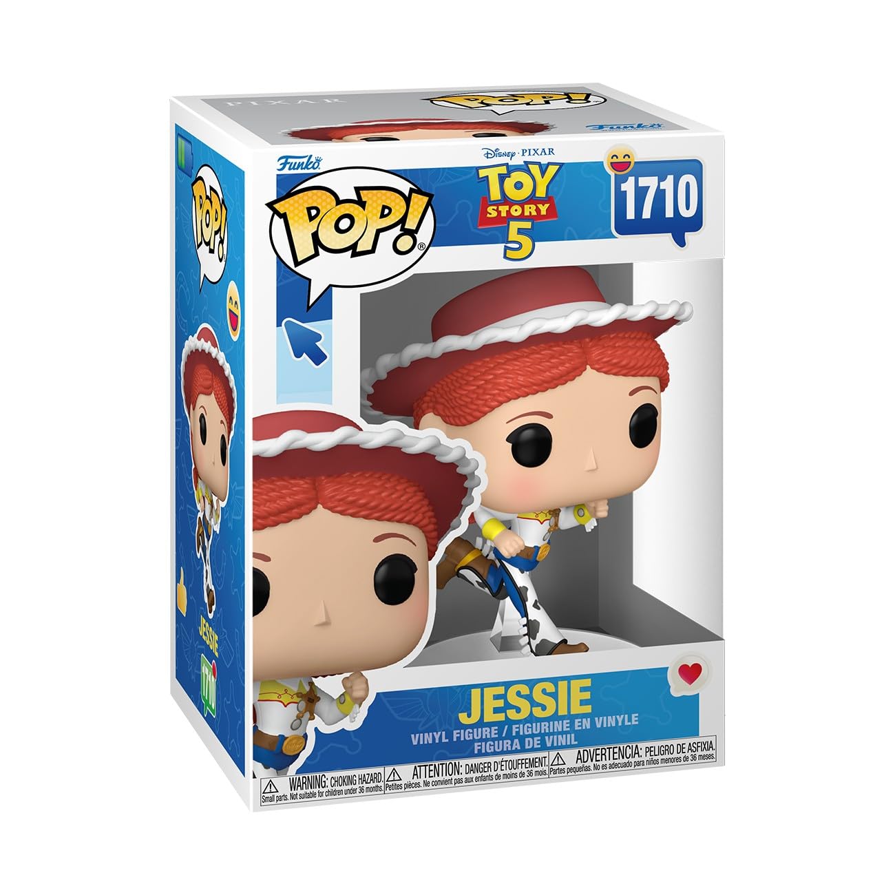 Funko POP! Disney: Toy Story 5 - Jessie Collectable Vinyl Figure | 3.75 in | Model 90766