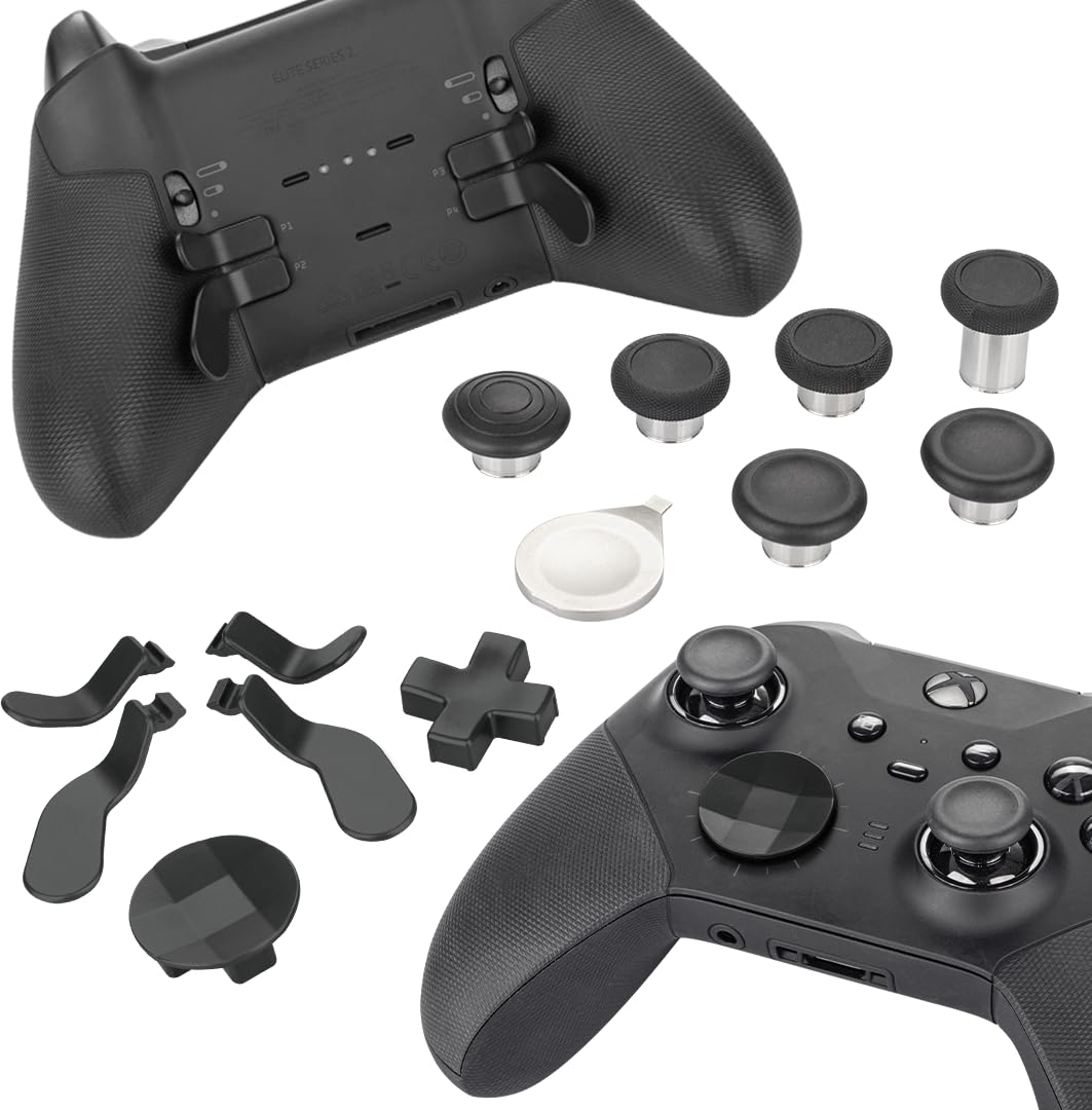 Venom Xbox Elite Series 2 Controller Customization Kit - Black 8