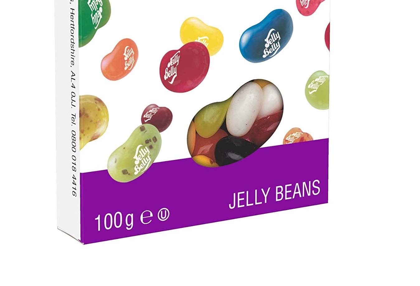 Jelly Belly Fruit Mix Jelly Beans - Assorted Fruit Flavors | 100g Window Flip Box 2