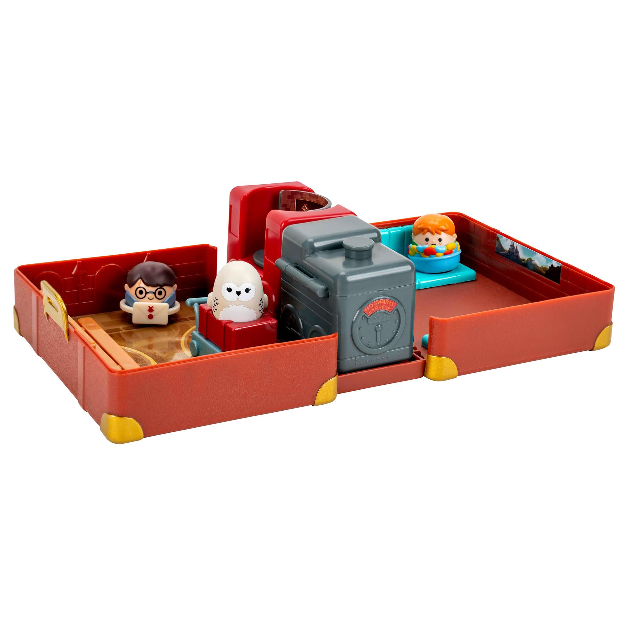 Squish-a-longs Harry Potter Hogwarts Express Playset - 3 Mini-Squish Figures & Accessories 3