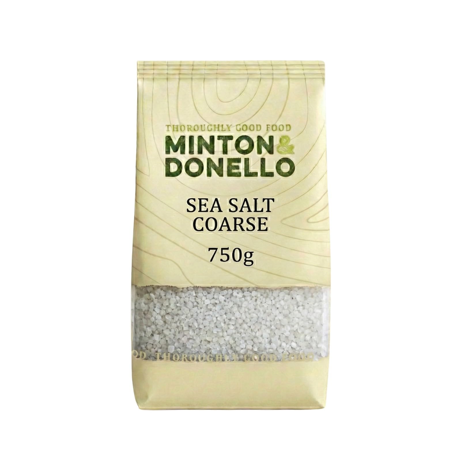 Minton & Donello Coarse Sea Salt - Natural Unrefined | 750g Pack