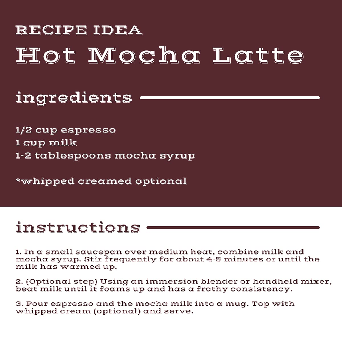 Matteo's Sugar Free Coffee Syrup - Mocha Flavor | 0 Calories | Keto Friendly | 750 ml 9
