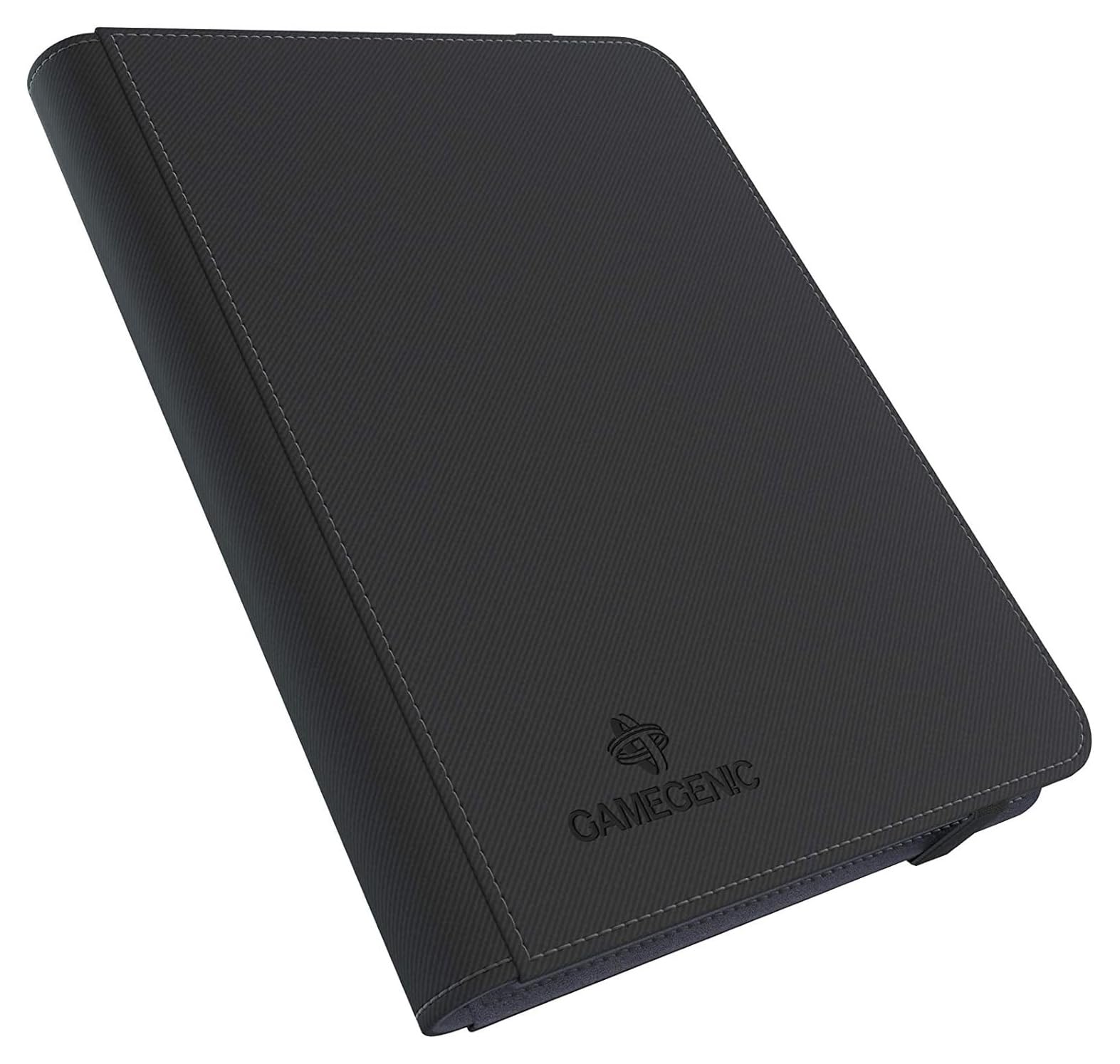 Gamegenic Prime Album 8-Pocket - Black | Holds 160 Sleeved Cards | Nexofyber Surface 1