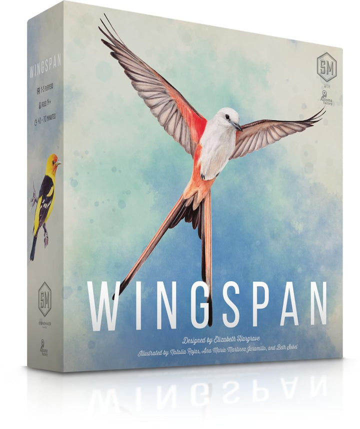 Stonemaier-Spiele | Wingspan 2. Auflage | Brettspiel | Ab 10 Jahren | 1-5 Spieler |