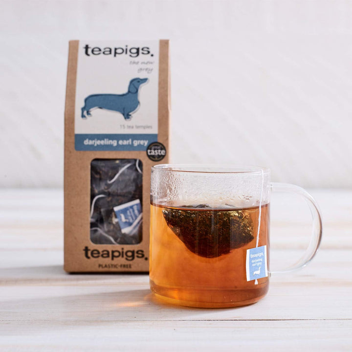 Teapigs Darjeeling Earl Grey Tea Bags - Whole Leaf Tea (76682)