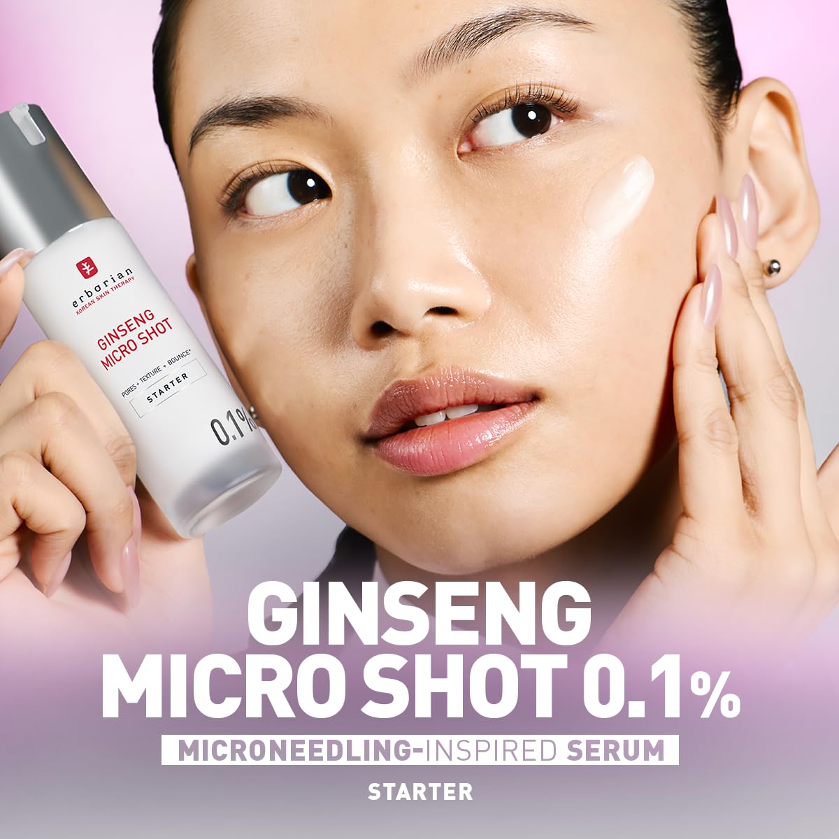 Erborian Ginseng Micro Shot Serum - Smoothening & Pore Treatment | 0.1% Concentration | 10 ml 2