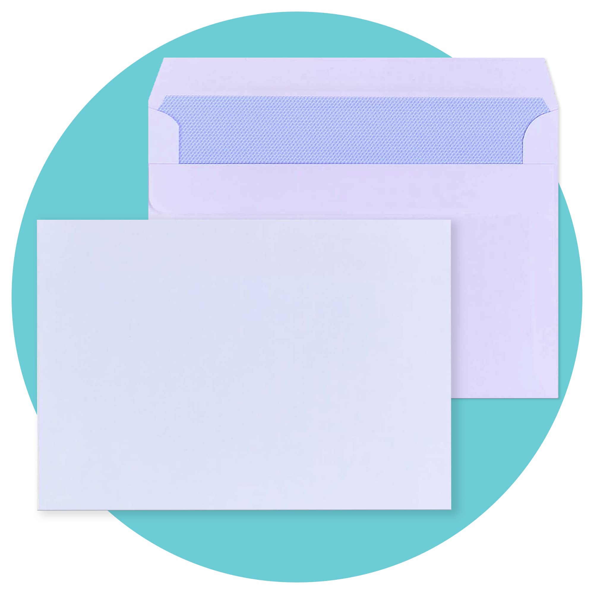 Triplast 20 Pack C6 White Self Seal Security Envelopes | 114x162mm | 90 gsm