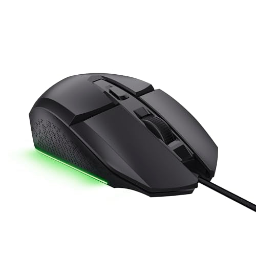 Trust Gaming GXTrust 1109 Vylax Gaming Mouse - 6 Programmable Buttons, 200-6400 DPI, RGB LED Lighting, 1.5m Cable, Black 21